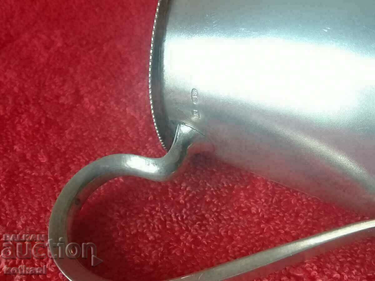 Παλιό δείγμα κούπας από ασημένια κανάτα 84 Τσαρική Ρωσία 1908-1917. - 6 Παλιό δείγμα κούπας από ασημένια κανάτα 84 Τσαρική Ρωσία 1908-1917. - 6