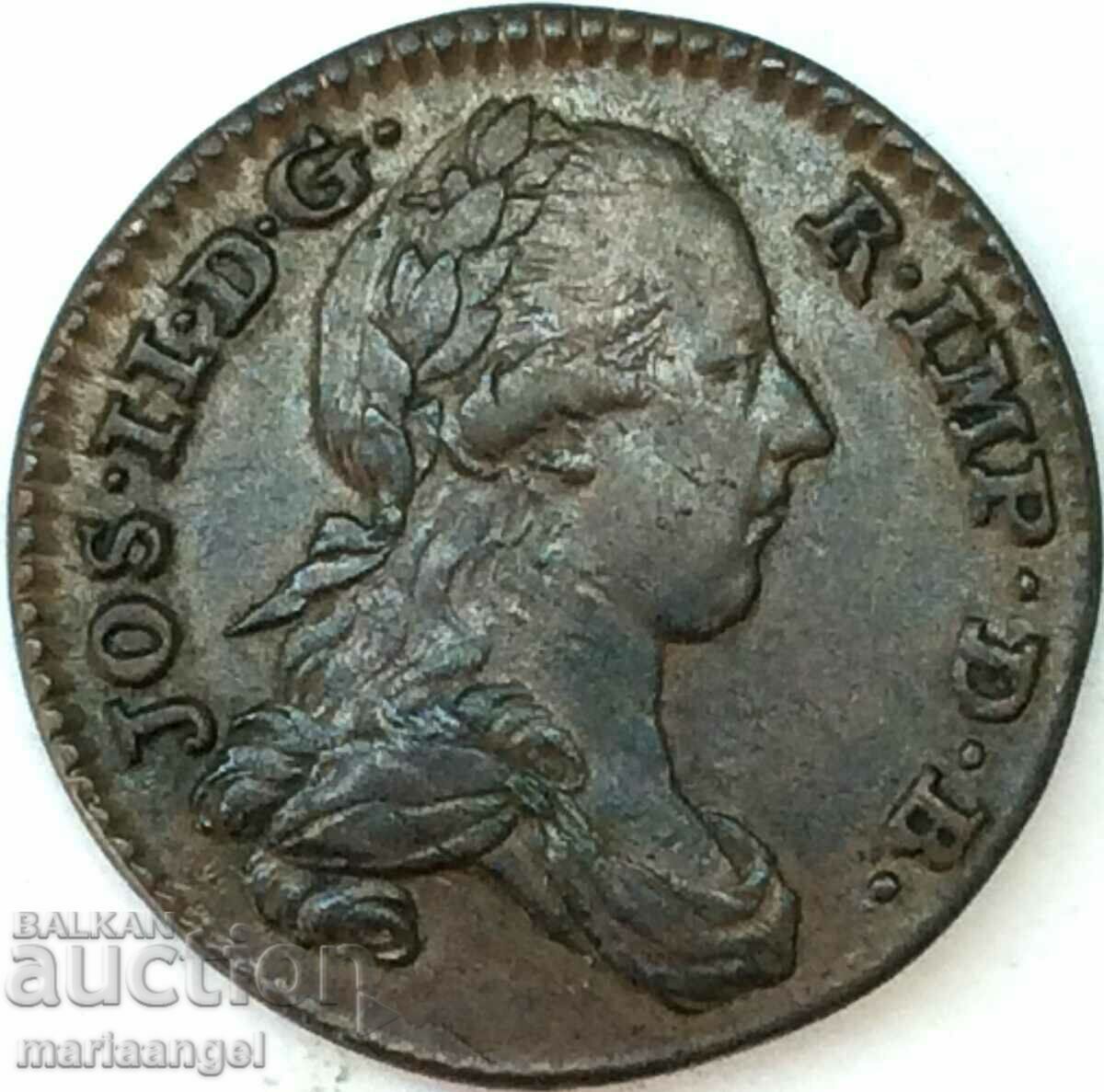 Австрийска Нидерландия 1 Лиард 1788 Йозеф II - рядка в качес
