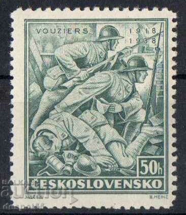 1938. Czechoslovakia. The Battle of Vousier, Theron-sur-En, France