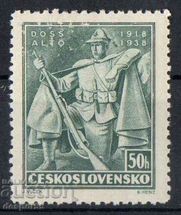 1938. Czechoslovakia. 20th anniversary of the Battle of Dos Alto.