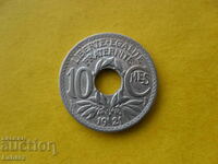 10 centimes 1921. Γαλλία