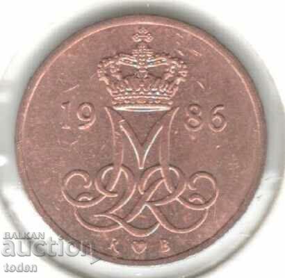 Denmark-5 Øre-1986 R♥B-KM# 859-Margrethe II with price 0.50 BGN | € 0.26 Denmark-5 Øre-1986 R♥B-KM# 859-Margrethe II with price 0.50 BGN | € 0.26