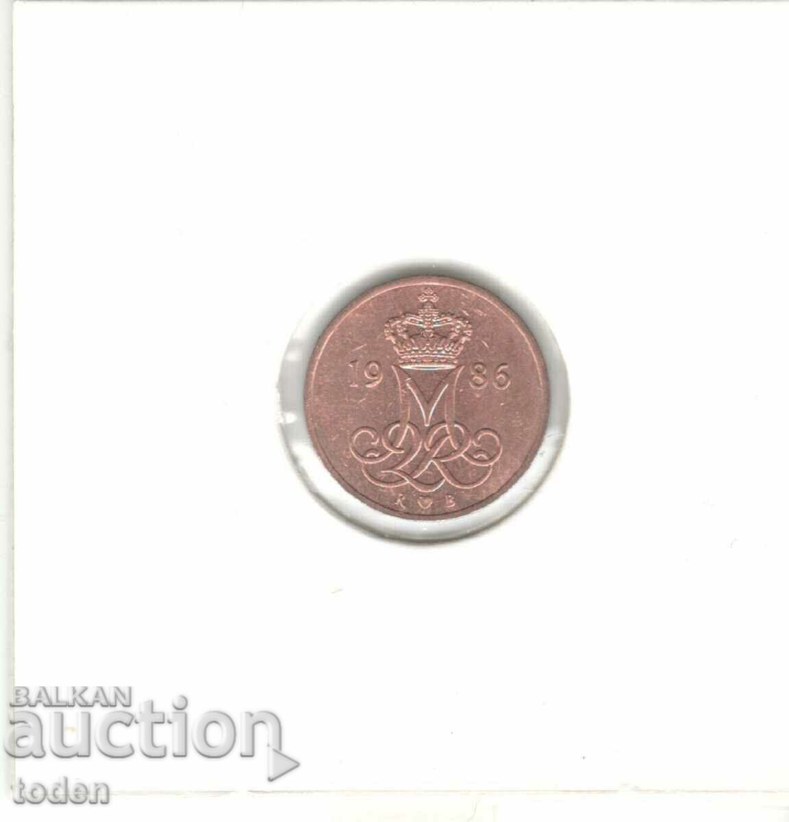 Delivery of Denmark-5 Øre-1986 R♥B-KM# 859-Margrethe II Delivery of Denmark-5 Øre-1986 R♥B-KM# 859-Margrethe II