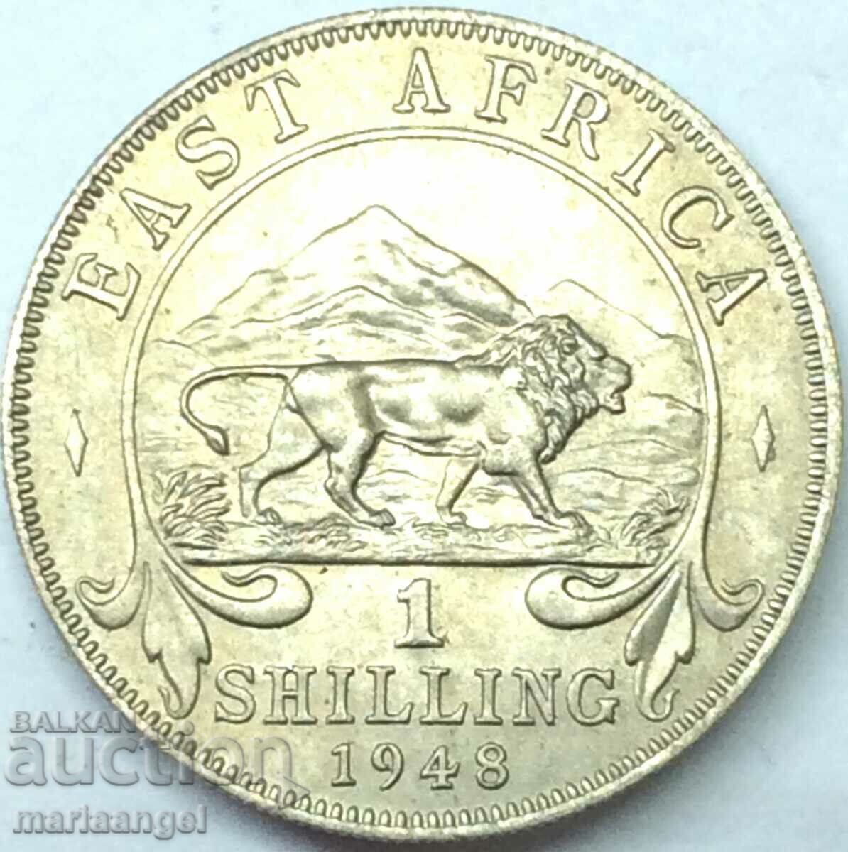 Βρετανική Ανατολική Αφρική 1948 1 Σελίνι