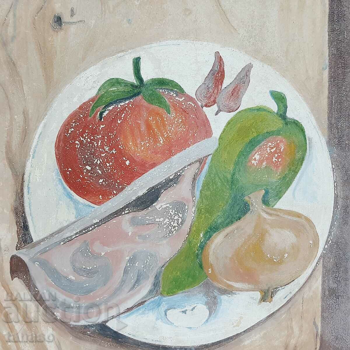 Licitație Pictură veche natură moartă (3,3)