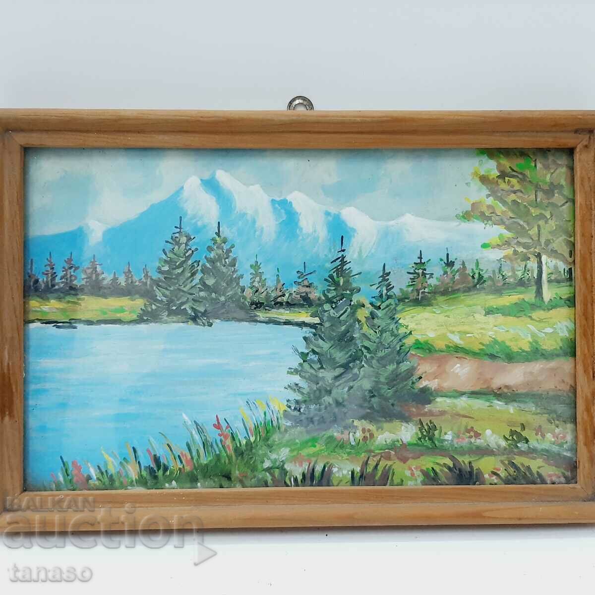 Old watercolor painting, landscape(3.3) with price 45.00 BGN | € 23.01 Old watercolor painting, landscape(3.3) with price 45.00 BGN | € 23.01