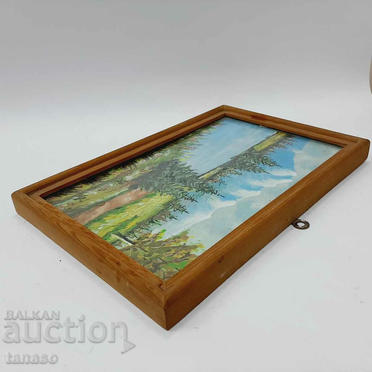 Old watercolor painting, landscape(3.3) - 5 Old watercolor painting, landscape(3.3) - 5