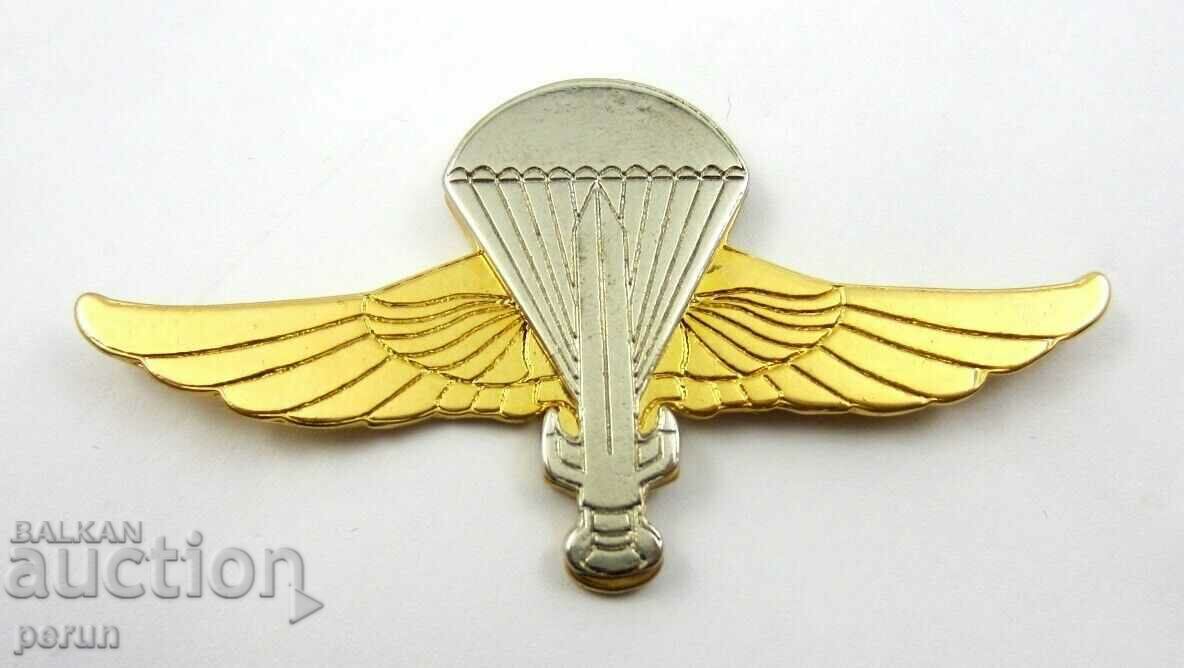 Армия на С.Македония-ВВС-Подофицер парашутист-Военен знак