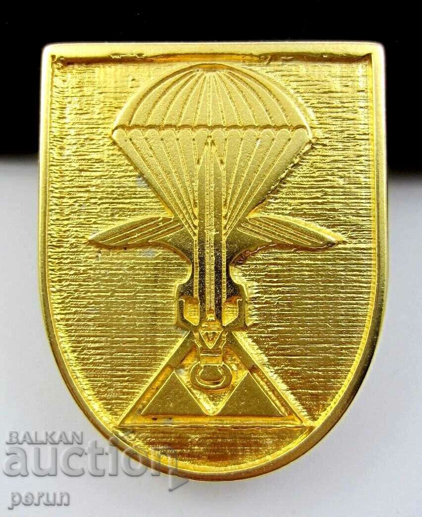 Special paratroopers "Falcons" - Air Force of S. Macedonia - Badge