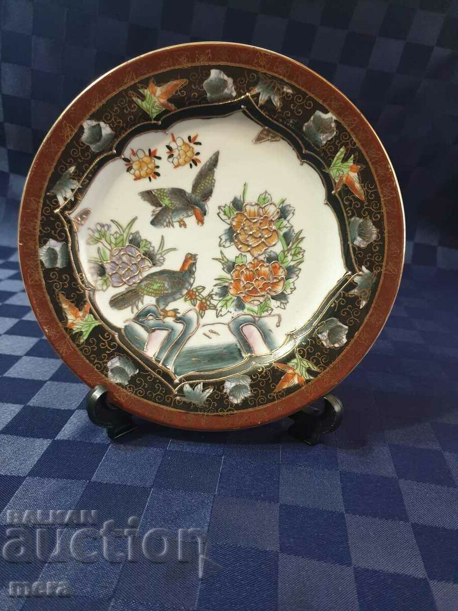 Delivery of Hand painted plate SATSUMA /Satsuma/ Delivery of Hand painted plate SATSUMA /Satsuma/