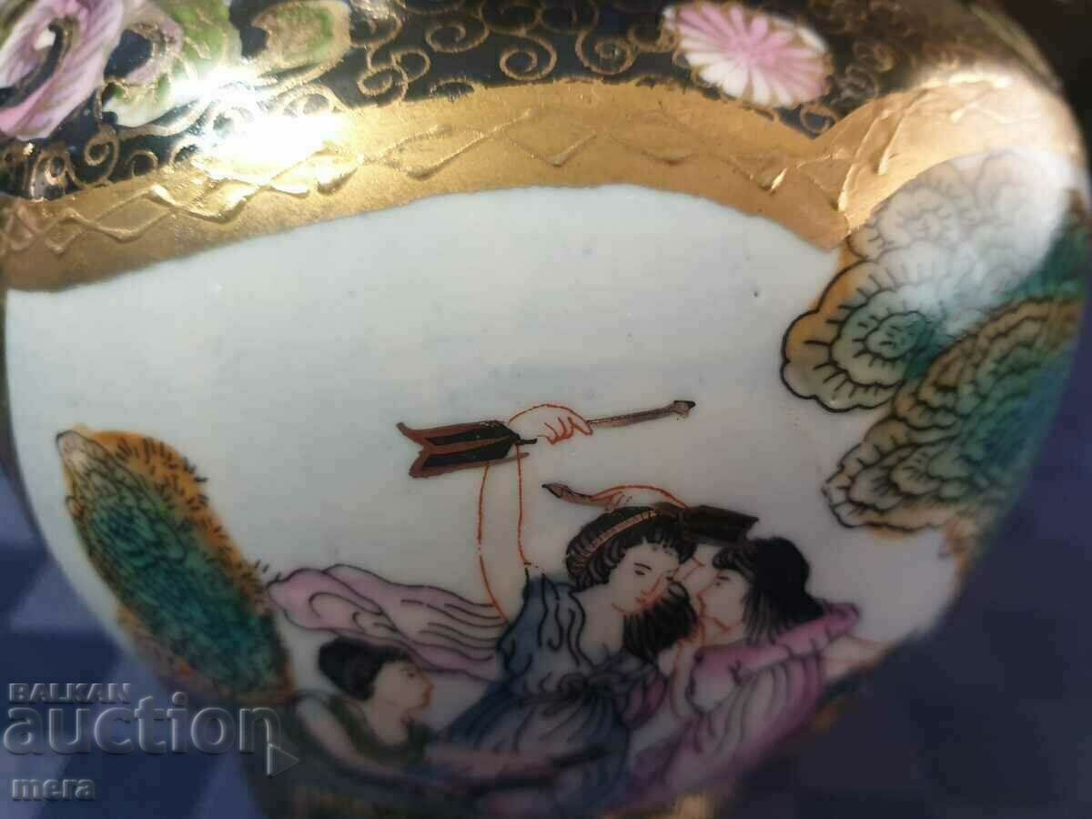 Hand painted vase - SATSUMA /Satsuma/ - 5 Hand painted vase - SATSUMA /Satsuma/ - 5