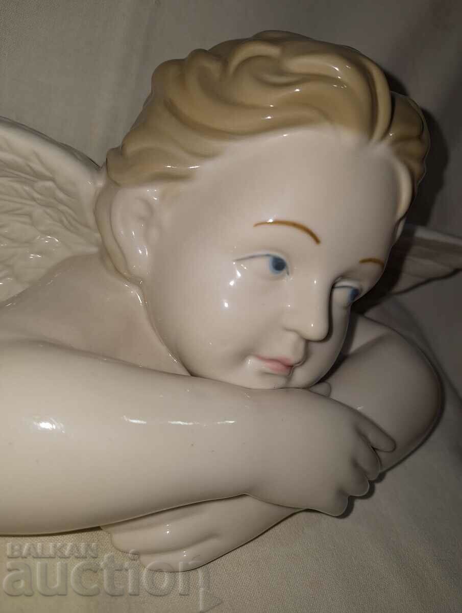Vintage porcelain angel cherub figure - 5 Vintage porcelain angel cherub figure - 5