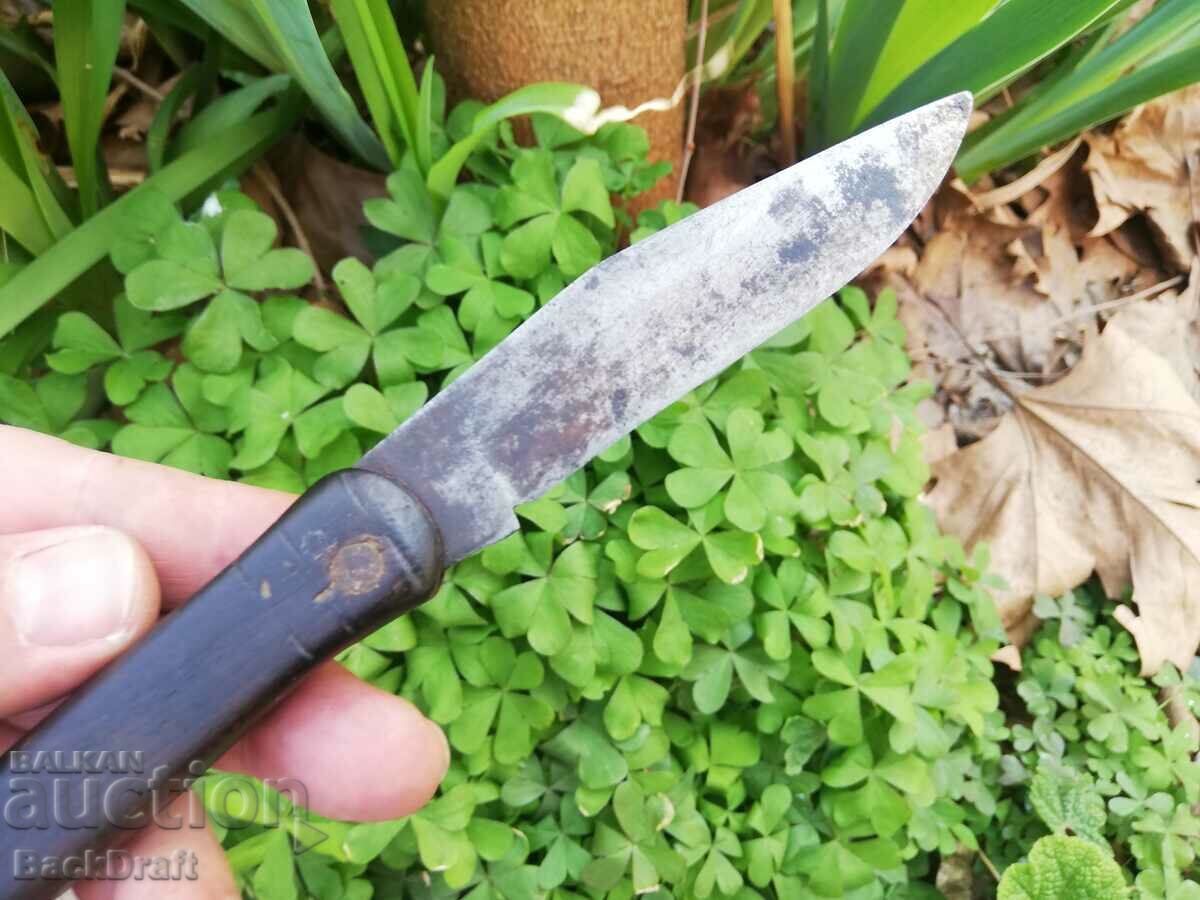 Old pocket knife, Gabrovo lady's foot knife - 5
