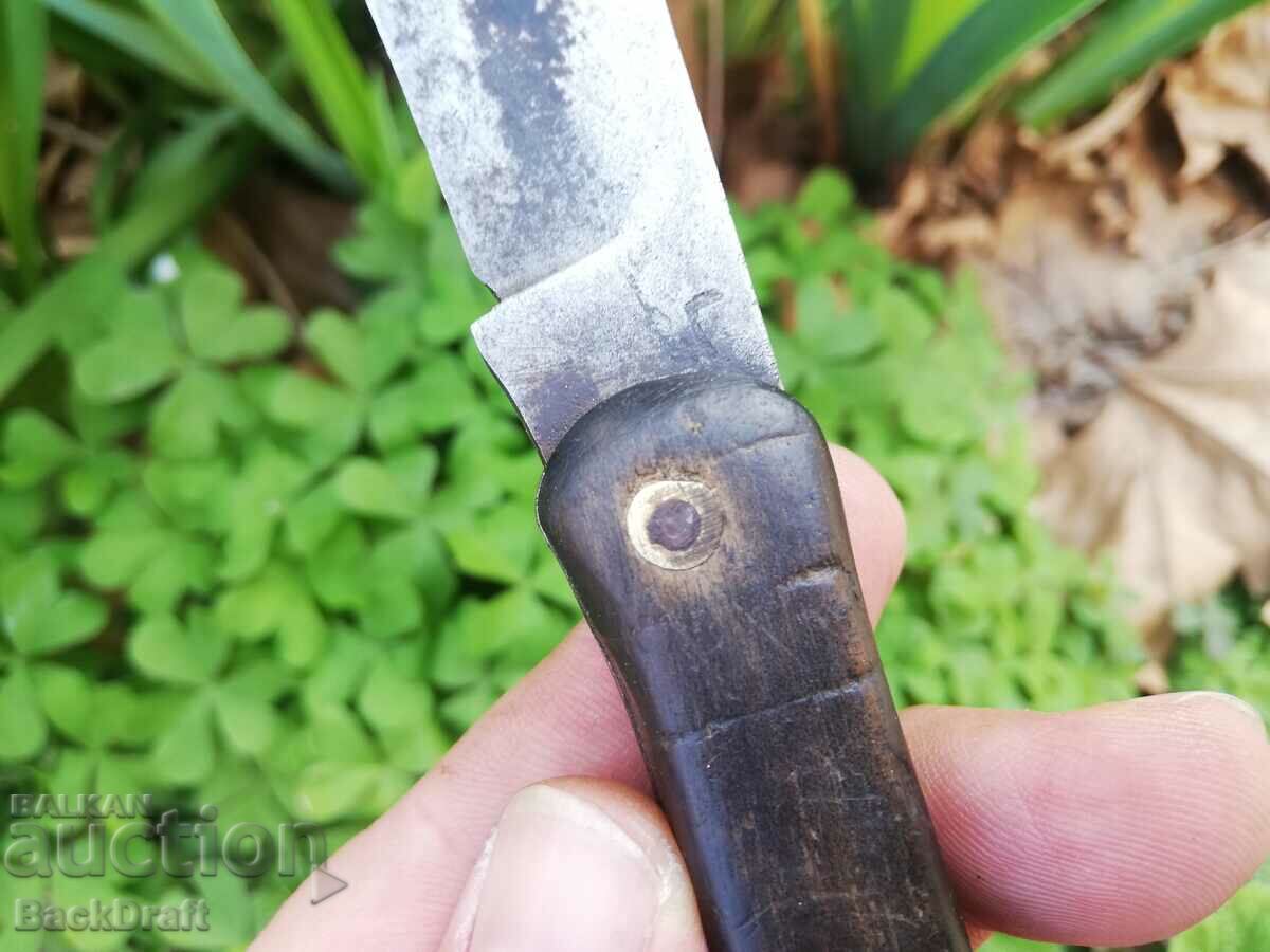 Old pocket knife, Gabrovo lady's foot knife - 7