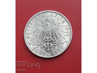 Германия-Бавария-3 марки 1910