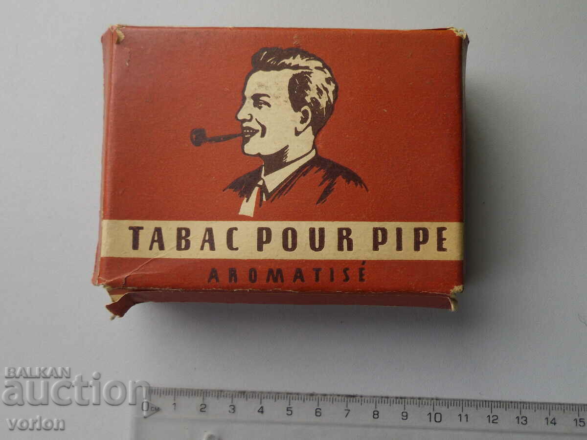 Very old box full of pipe tobacco - Bulgaria.