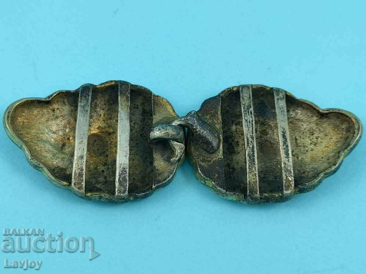 Delivery of Small Silver Authentic Pafta with Gilding Unique