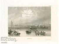 1850 - GRAVURA - VIDIN - ORIGINAL