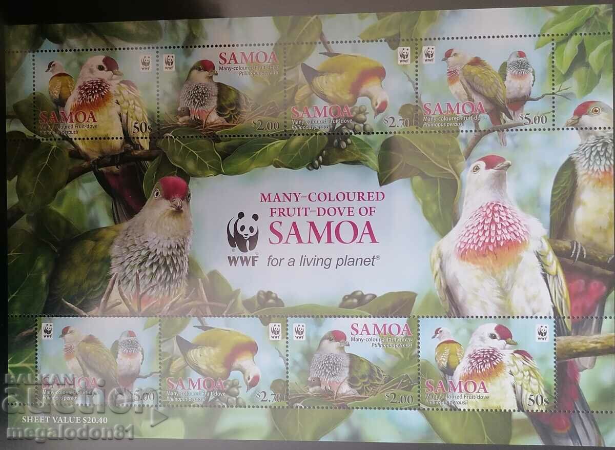 Самоа - WWF фауна, плодов гълъб
