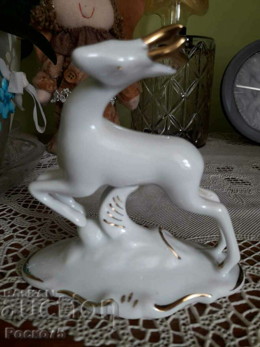 Romanian porcelain doe