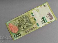 Bancnota - Argentina - 500 pesos UNC | 2016