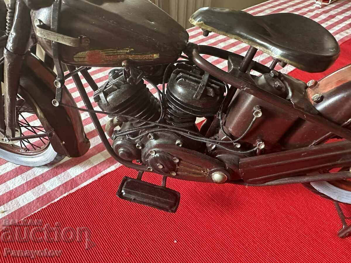 Delivery of TOY MOTORCYCLE METAL UNIQUE 1920s CRAFTMANSHIP GREAT