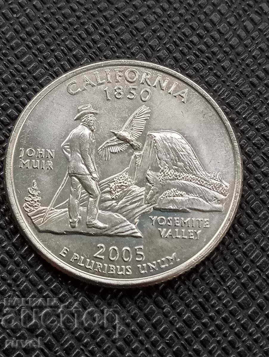 САЩ, четвърт долар 2005 г.