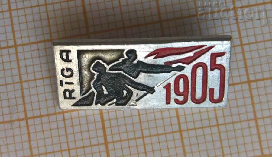 Riga 1905 badge