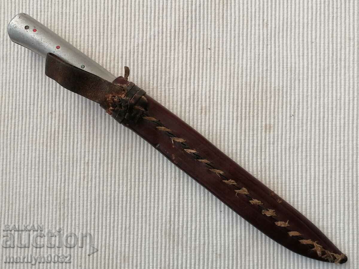 Gabrovo butcher knife with handle - 5