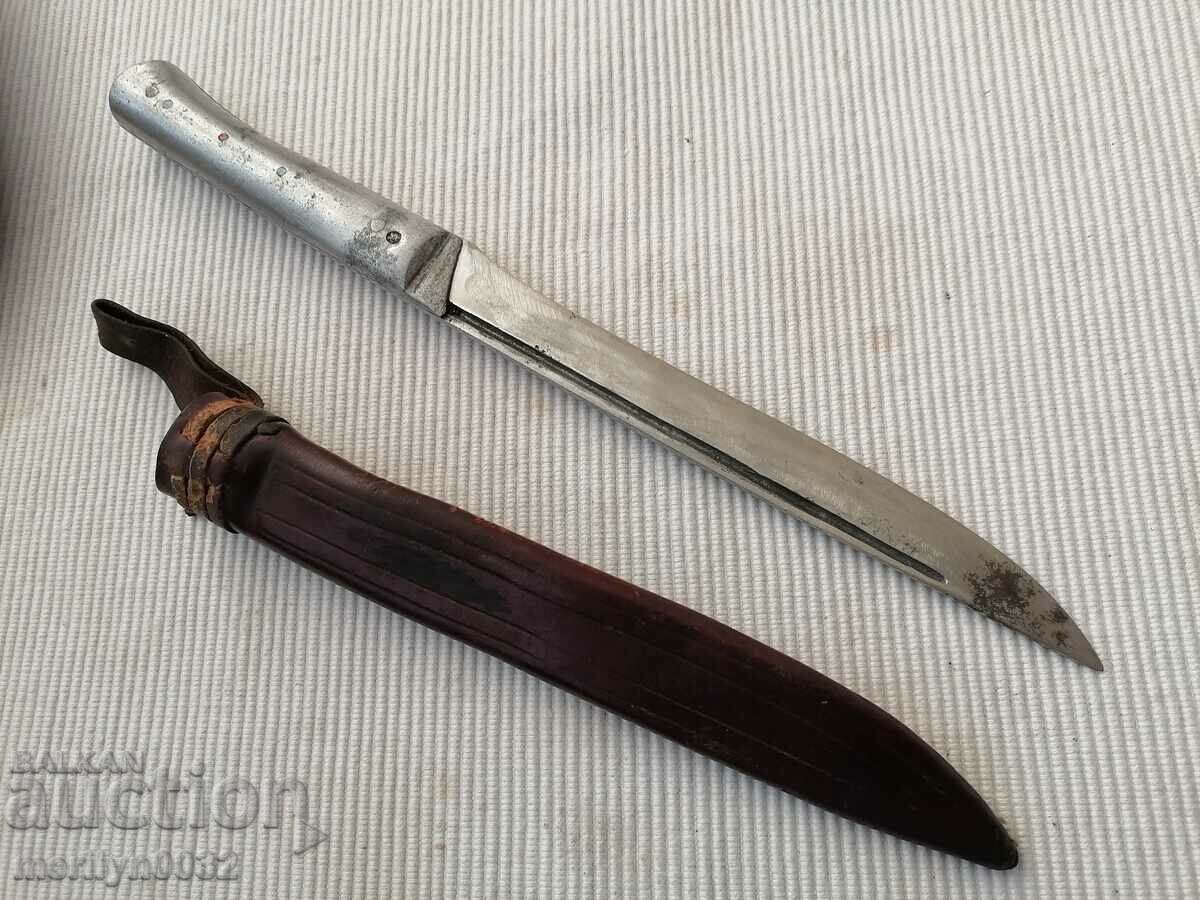 Gabrovo butcher knife with handle - 7