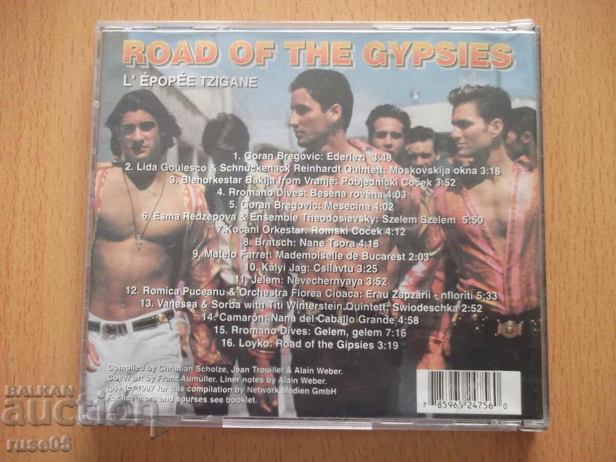 Auction  CD audio "ROAD THE GYPSIES - L’ ÉPOPÉE TZIGANE"
