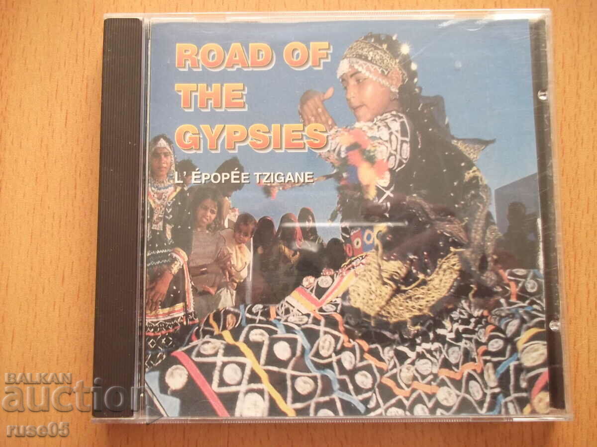 CD audio „ROAD THE GYPSIES - L’ ÉPOPÉE TZIGANE”
