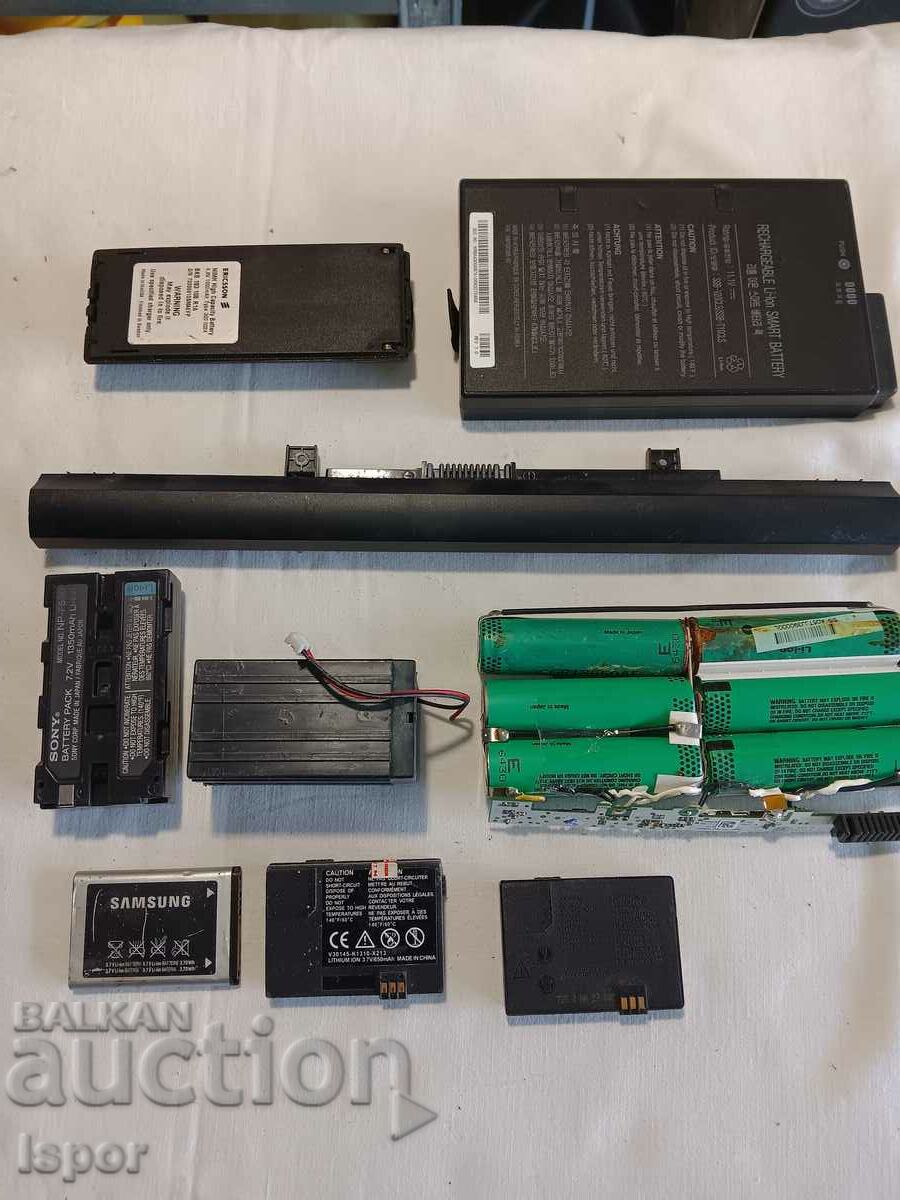 Delivery of Batteries mix Delivery of Batteries mix