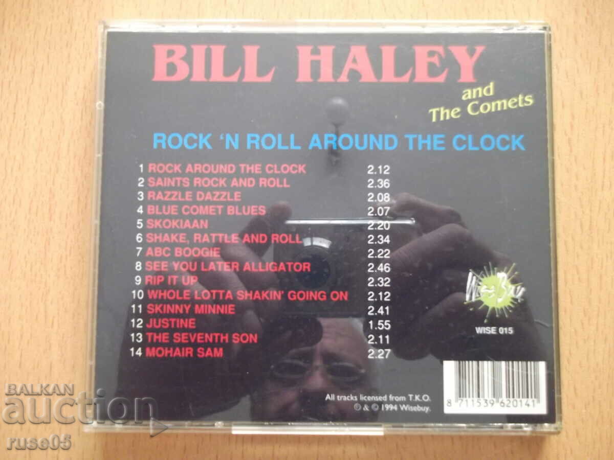 Auction  CD audio "BILL HALEY - ROCK 'N ROLL AROUND THE CLOCK"