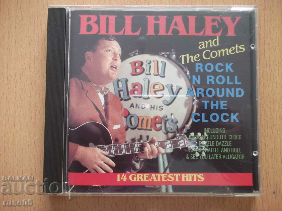 CD аудио "BILL HALEY - ROCK 'N ROLL AROUND THE CLOCK"