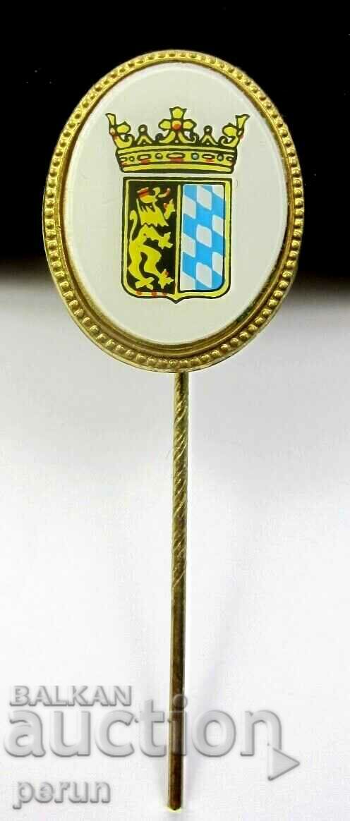 Minister Max Streibl, President of Bavaria-Party Badge with price 10.99 BGN | € 5.62 Minister Max Streibl, President of Bavaria-Party Badge with price 10.99 BGN | € 5.62