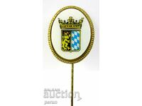 Minister Max Streibl, President of Bavaria-Party Badge