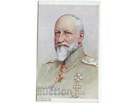 Цар Фердинанд портрет униформа ордени ПСВ рядка картичка