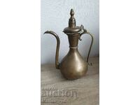 Old bronze kettle