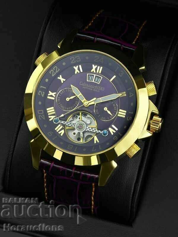 CALVANEO 1583 ASTONIA GOLD VIOLET AUTOMATIC with price 500.00 BGN | € 255.65 CALVANEO 1583 ASTONIA GOLD VIOLET AUTOMATIC with price 500.00 BGN | € 255.65