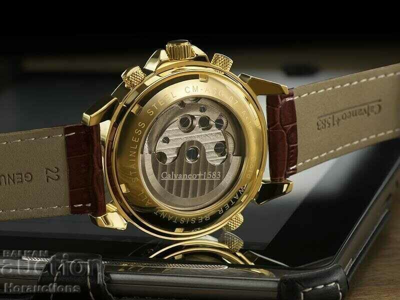 CALVANEO 1583 ASTONIA GOLD VIOLET AUTOMATIC - 5 CALVANEO 1583 ASTONIA GOLD VIOLET AUTOMATIC - 5