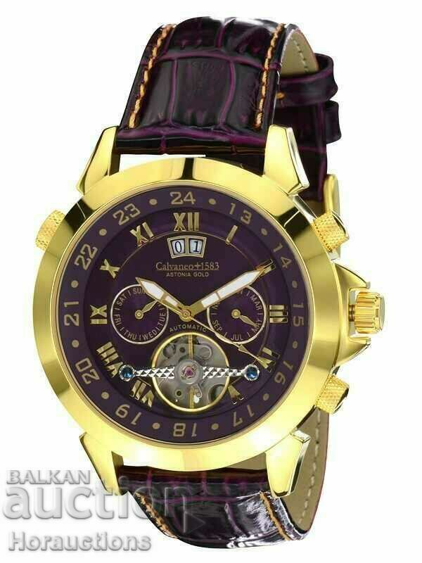 CALVANEO 1583 ASTONIA GOLD VIOLET AUTOMATIC CALVANEO 1583 ASTONIA GOLD VIOLET AUTOMATIC