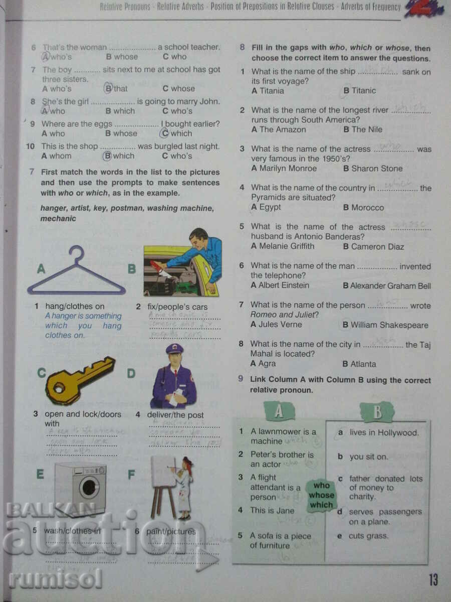 Enterprise Grammar 3 - Cartea elevului, Virginia Evans cu preț € 7.49 | 14.65 BGN