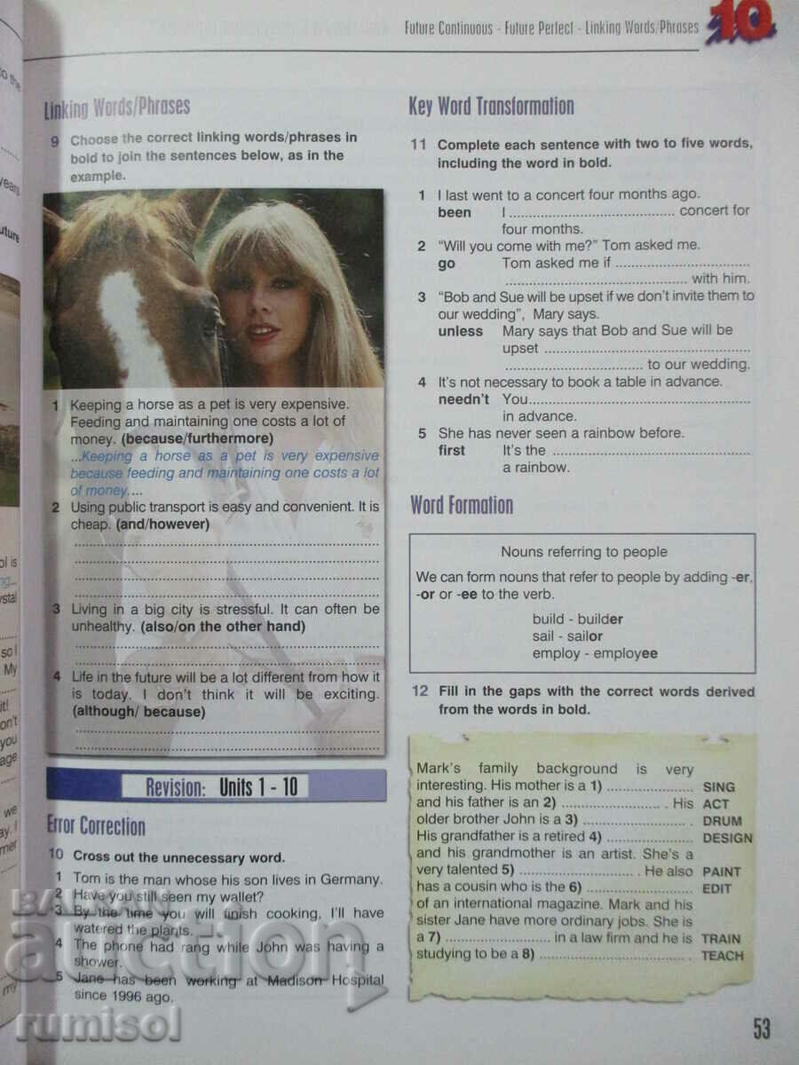 Licitație Enterprise Grammar 3 - Cartea elevului, Virginia Evans