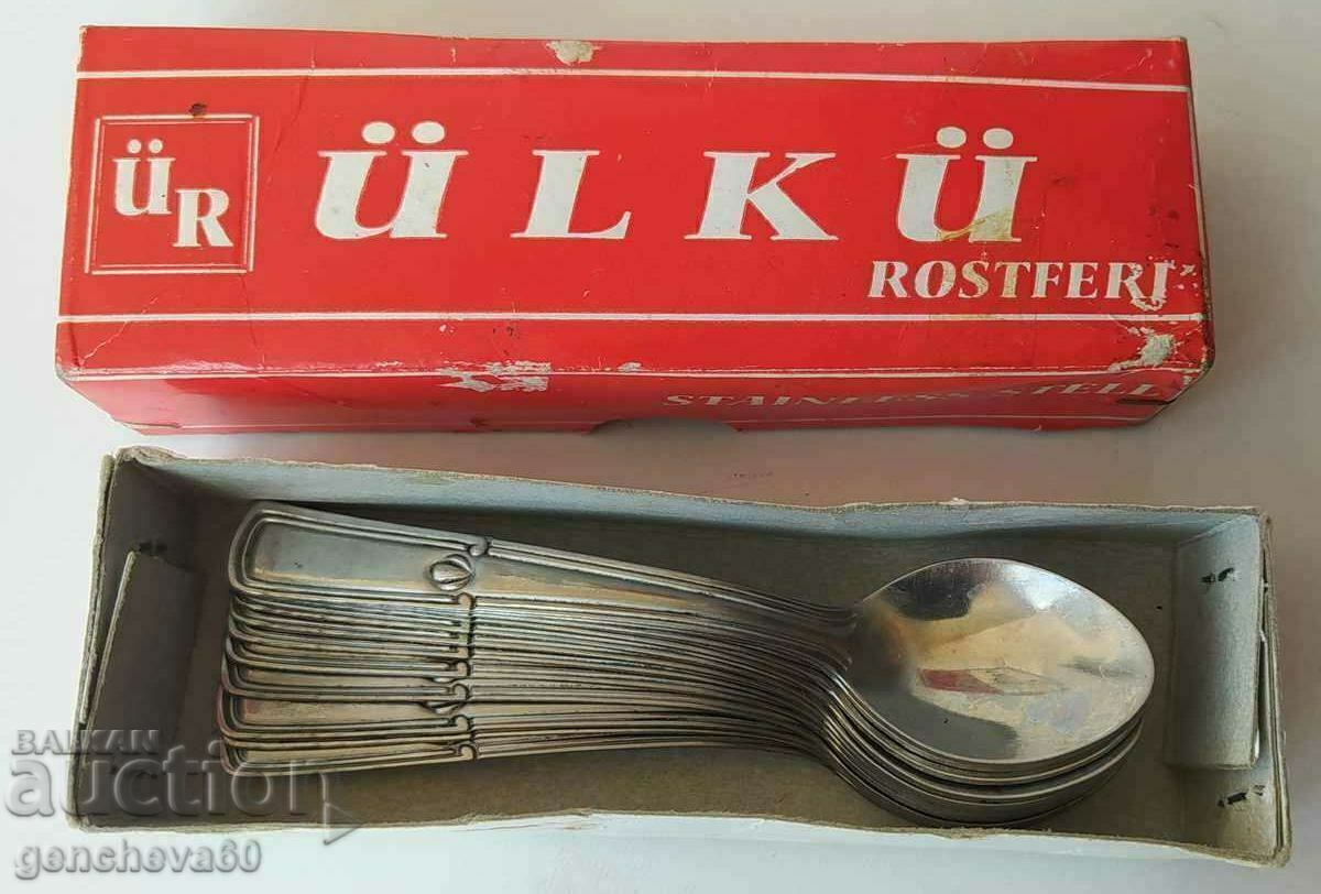 Delivery of Nice ROSTFERI coffee spoons Delivery of Nice ROSTFERI coffee spoons