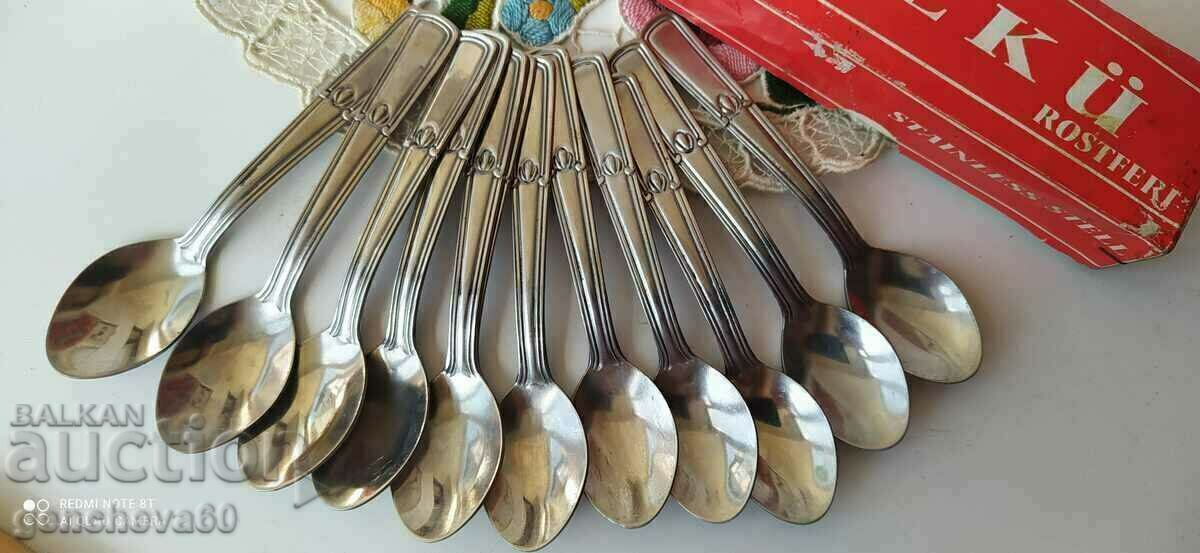 Frumoase linguri de cafea ROSTFERI - 7