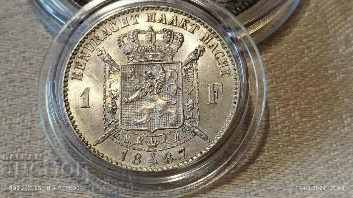 1 franc 1887 with price 500.00 BGN | € 255.65 1 franc 1887 with price 500.00 BGN | € 255.65