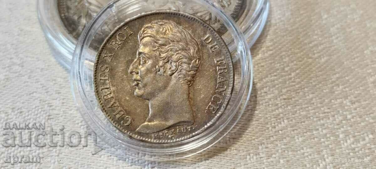 Delivery of 1 franc 1828 Delivery of 1 franc 1828