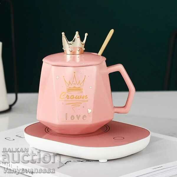 Cup warmer/ Color: White, pink, green