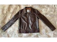 Italian leather jacket, lambskin, NEW